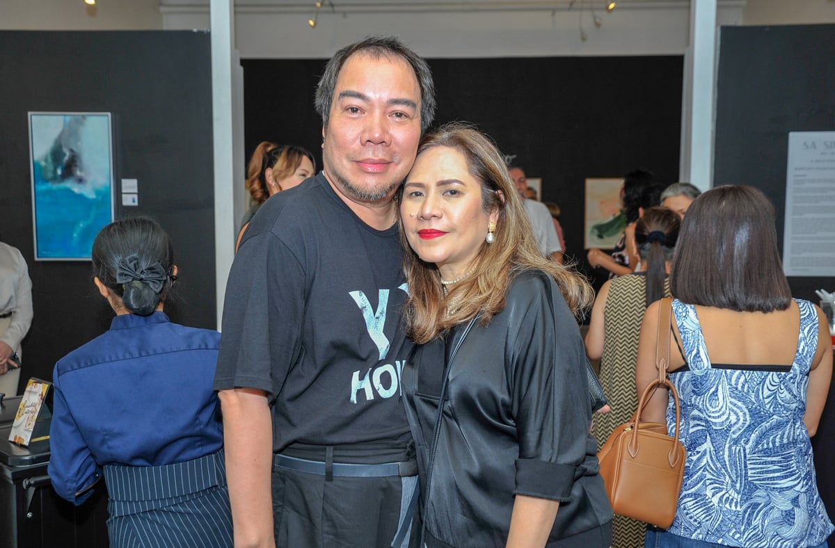 Patrick Rosas and Jia Santos Estrella.